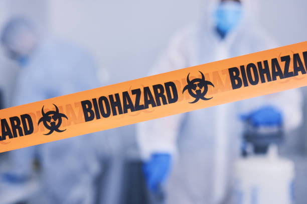 Professional Infectious Disease Decontamination technician working in Somerset, OH